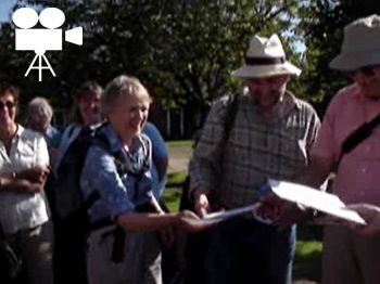 I'm the new land girl... Blimey!  Sally Juniper (Alison)  Margaret Hall (Dorothy)